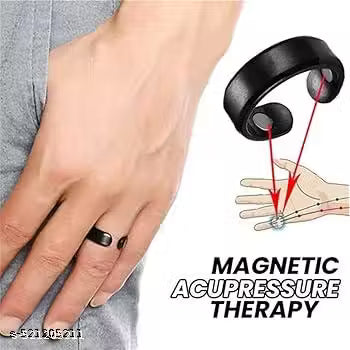 2 Magnet Blood Sugar Control Ring Adjustable Magnetic
